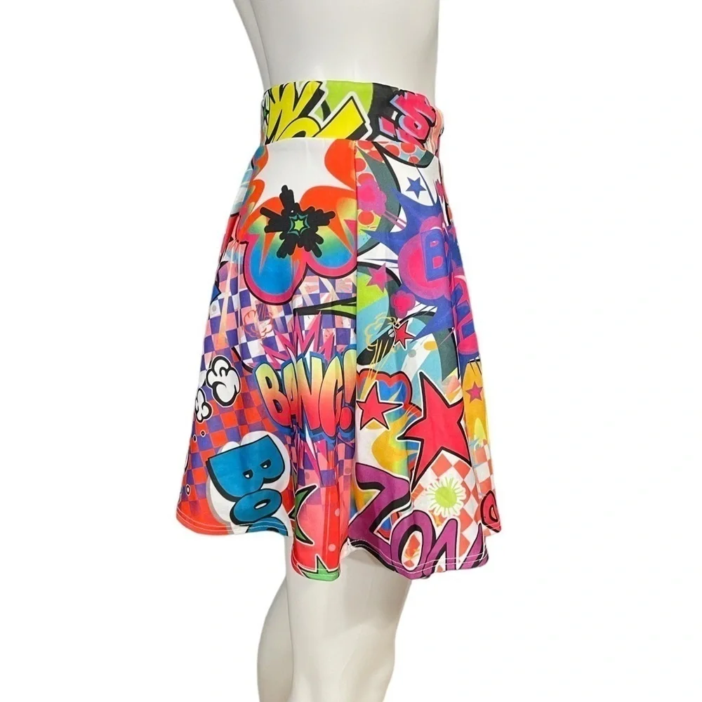 Women’s Colorful Mini Skirt New